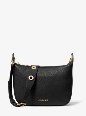 michael michael kors barlow medium pebbled leather messenger|MICHAEL Michael Kors Barlow Medium Pebbled Leather .